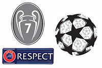 UCL Ball&Honor 7&Respect Badges
